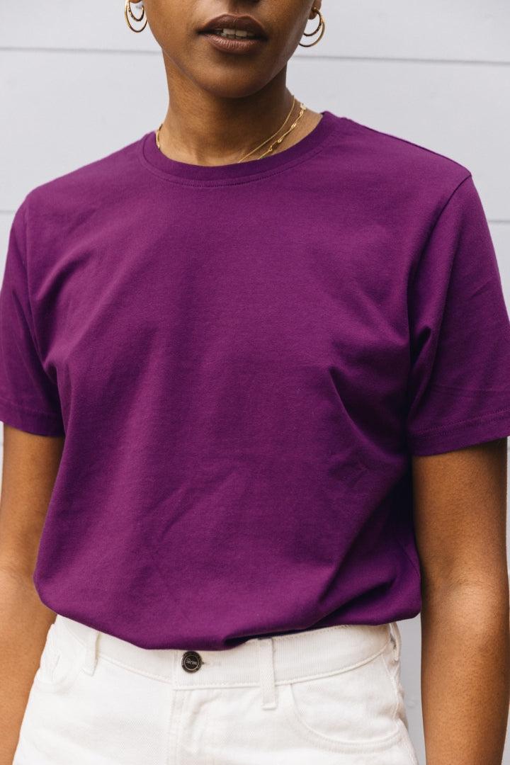 Purple bree t-shirt by BALZAC PARIS