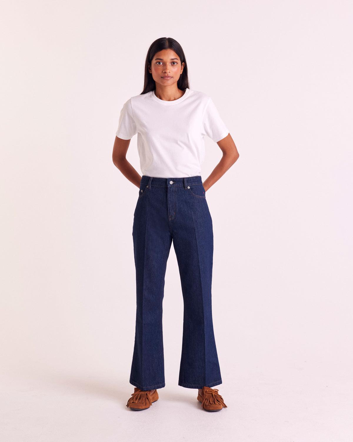 Raw blue Jules jeans by BALZAC PARIS