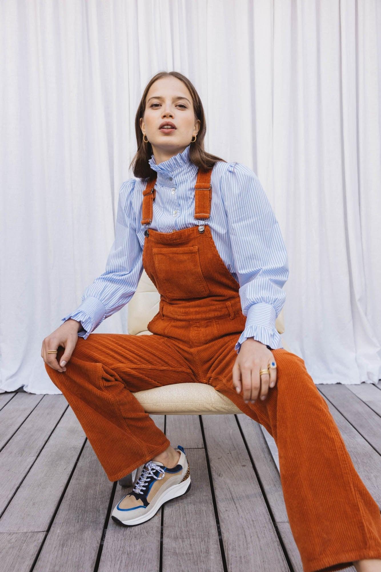 Rust Edifice Overalls by BALZAC PARIS