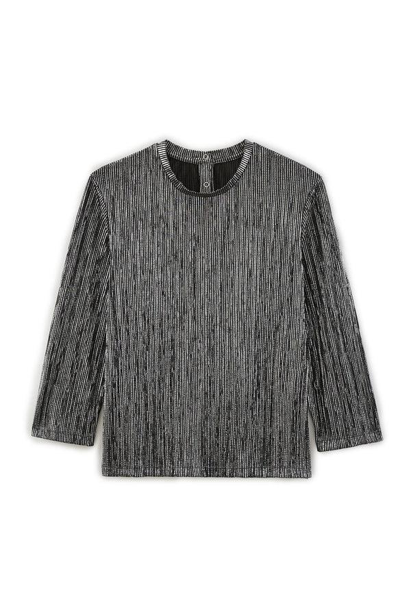 Silver Galaxy Top by BALZAC PARIS