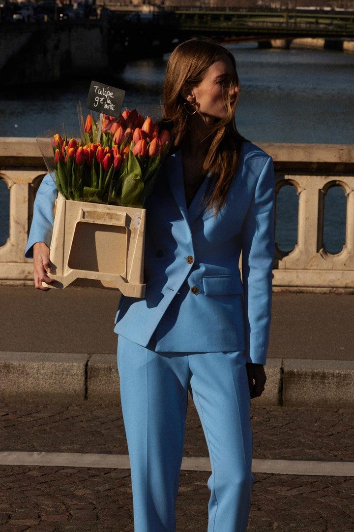 Sky blue Nael jacket by BALZAC PARIS