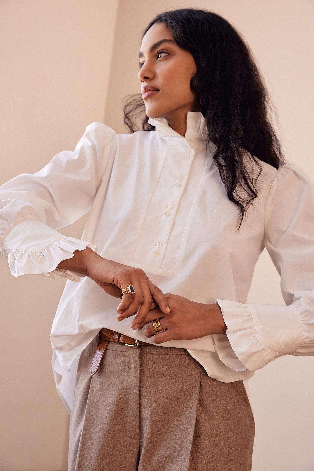 Source blouse white by BALZAC PARIS