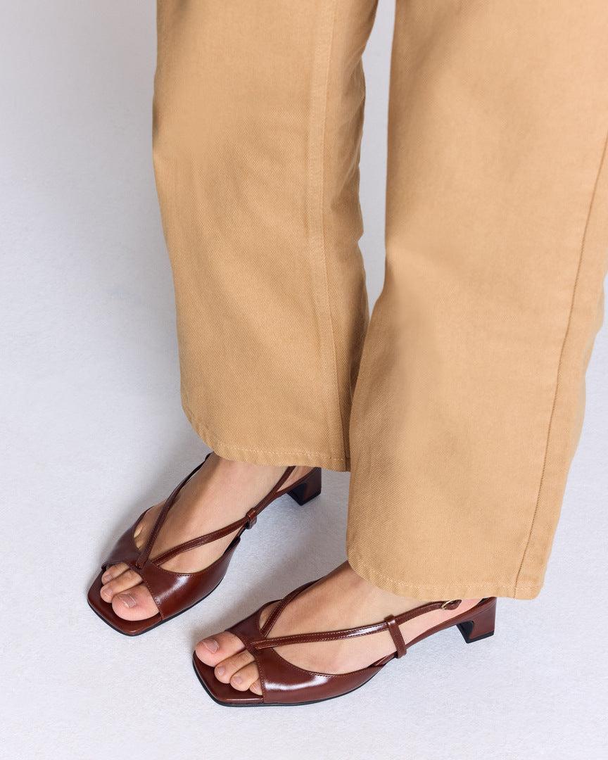 Tella cognac sandals by BALZAC PARIS