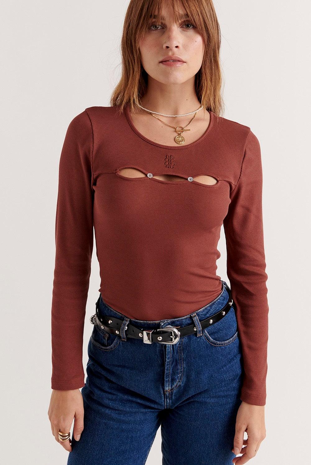 Top Amanda terracotta by BALZAC PARIS