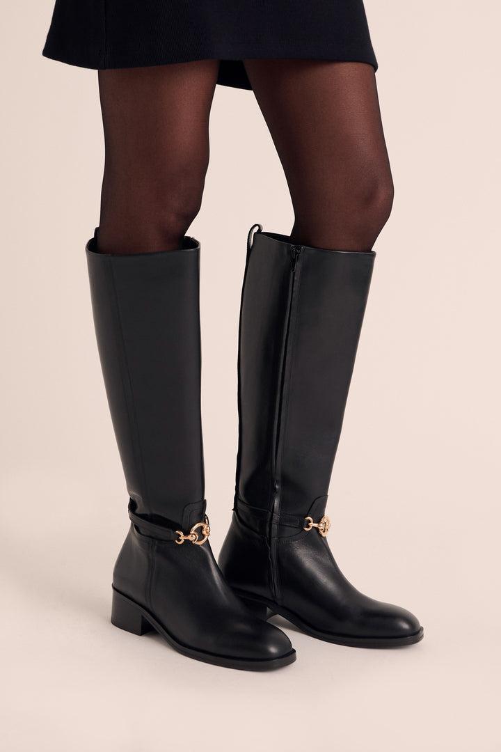 Tyler Black Boots by BALZAC PARIS