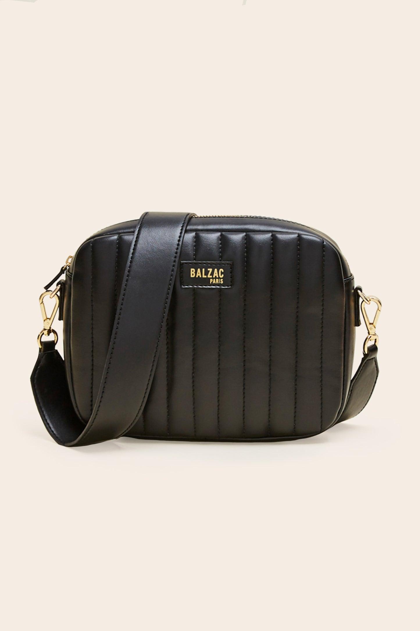 Vegan black César bag by BALZAC PARIS