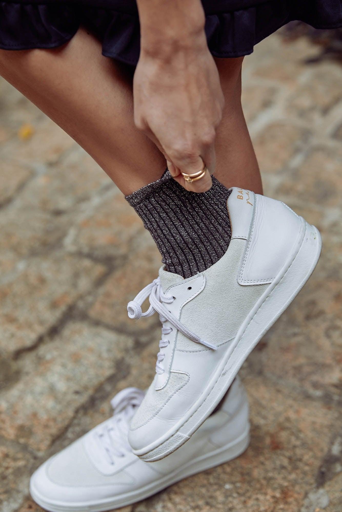 White Colin sneakers by BALZAC PARIS