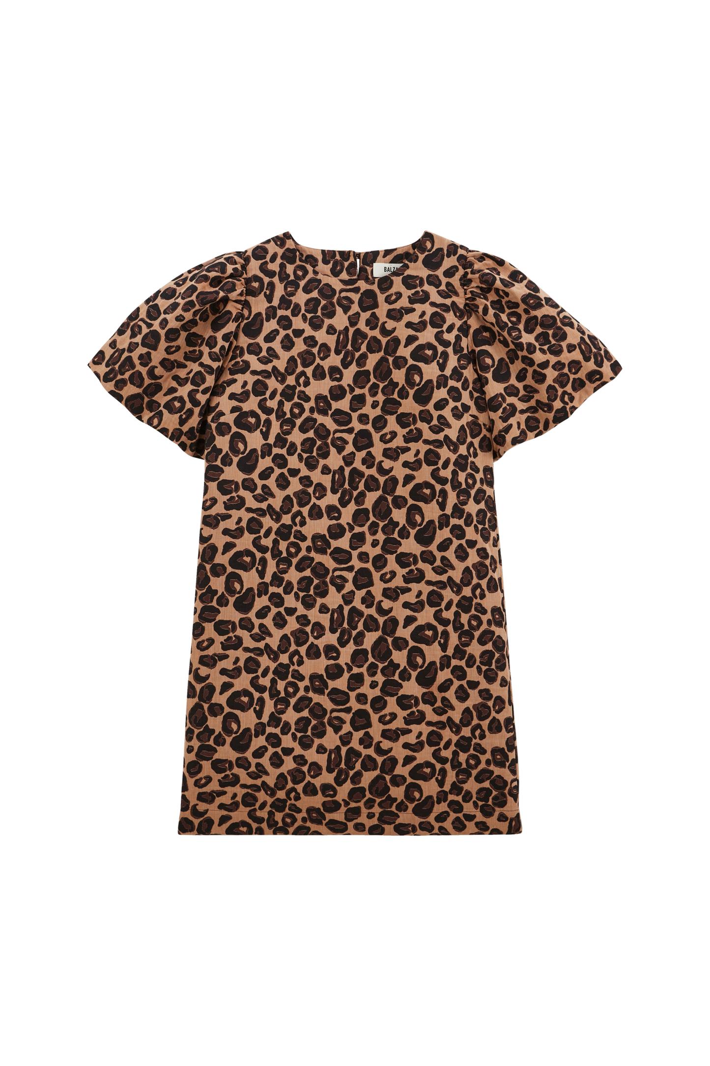 Xoxo leopard jacquard dress by BALZAC PARIS