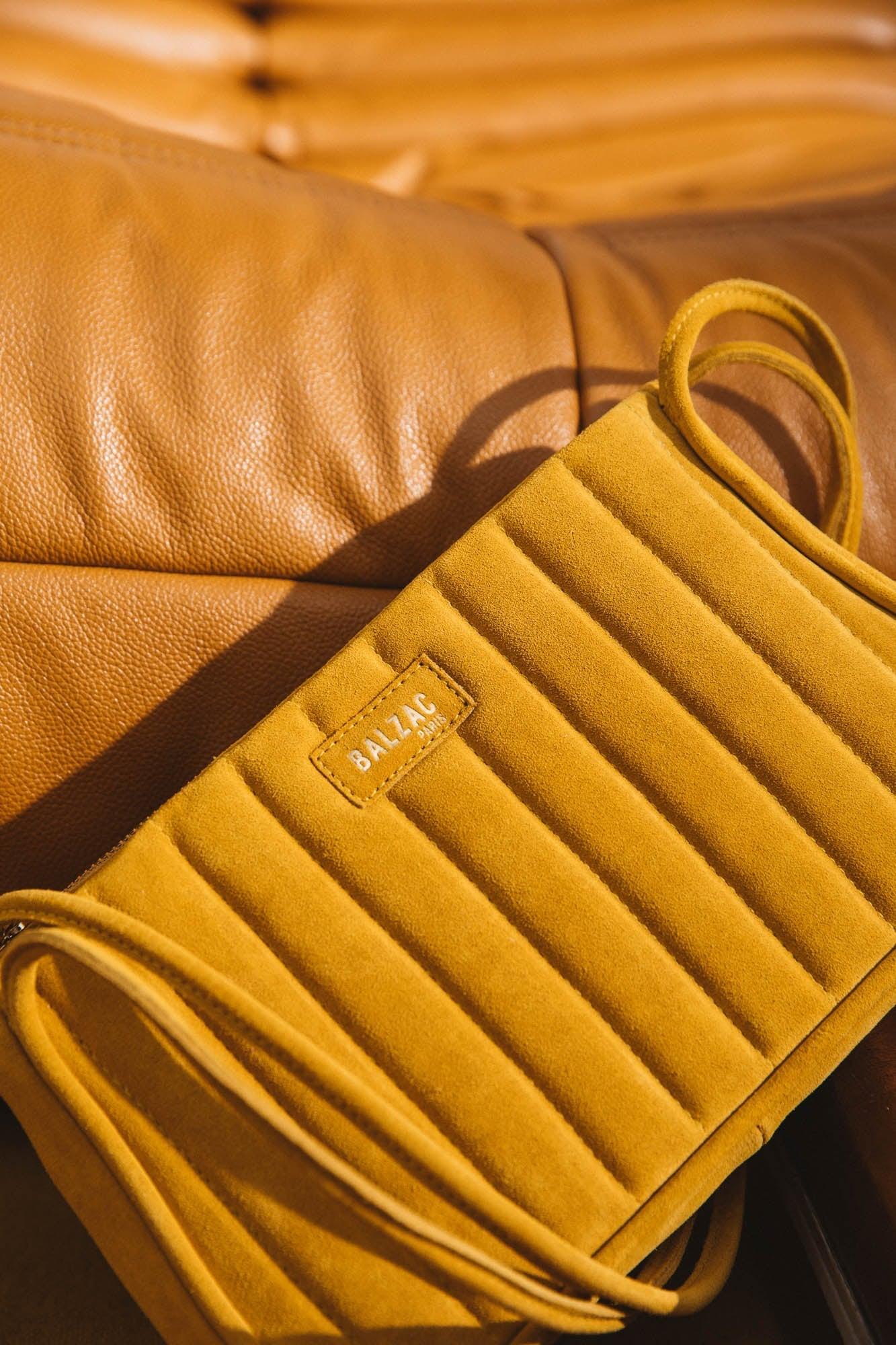 Yellow Bermuda bag by BALZAC PARIS
