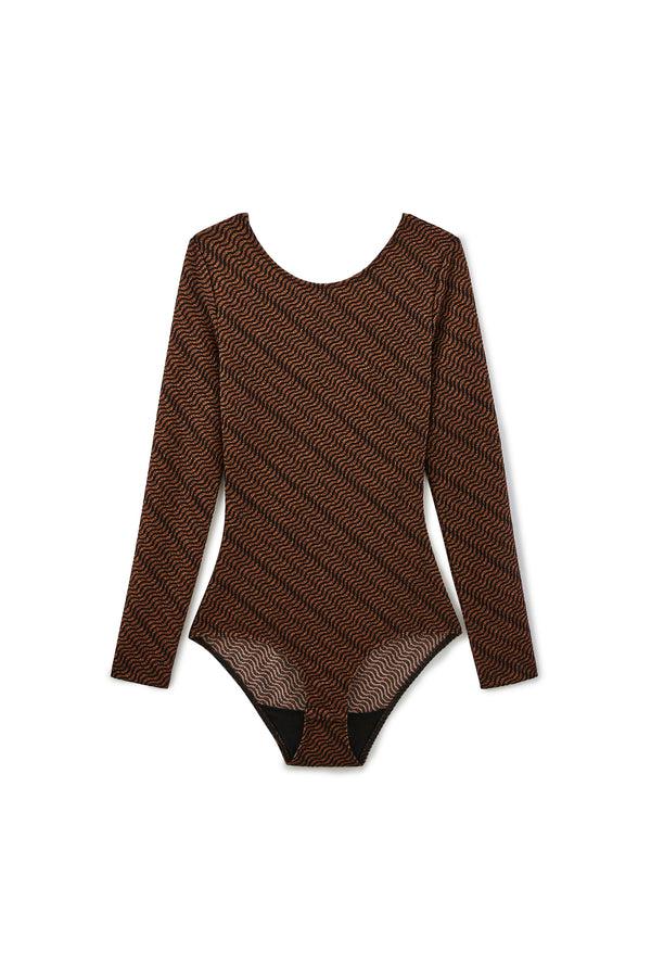 bodysuit brol wave copper by BALZAC PARIS