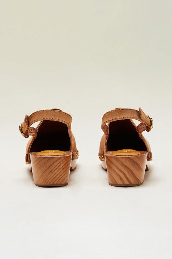 camel carnac clogs by BALZAC PARIS