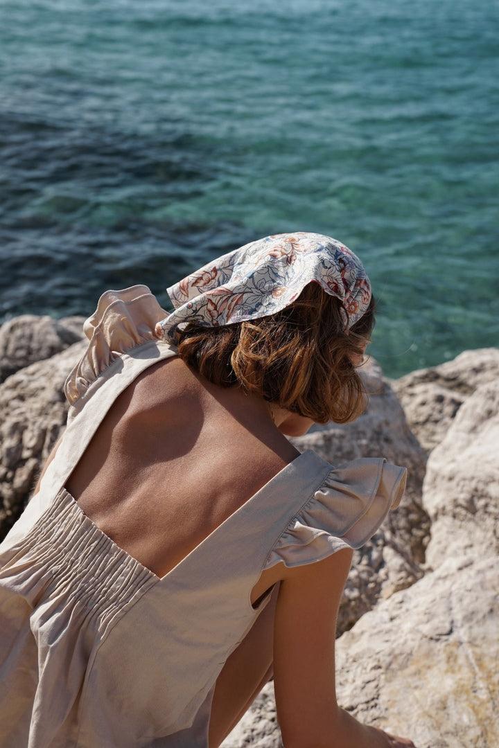 cream vacaciones top by BALZAC PARIS
