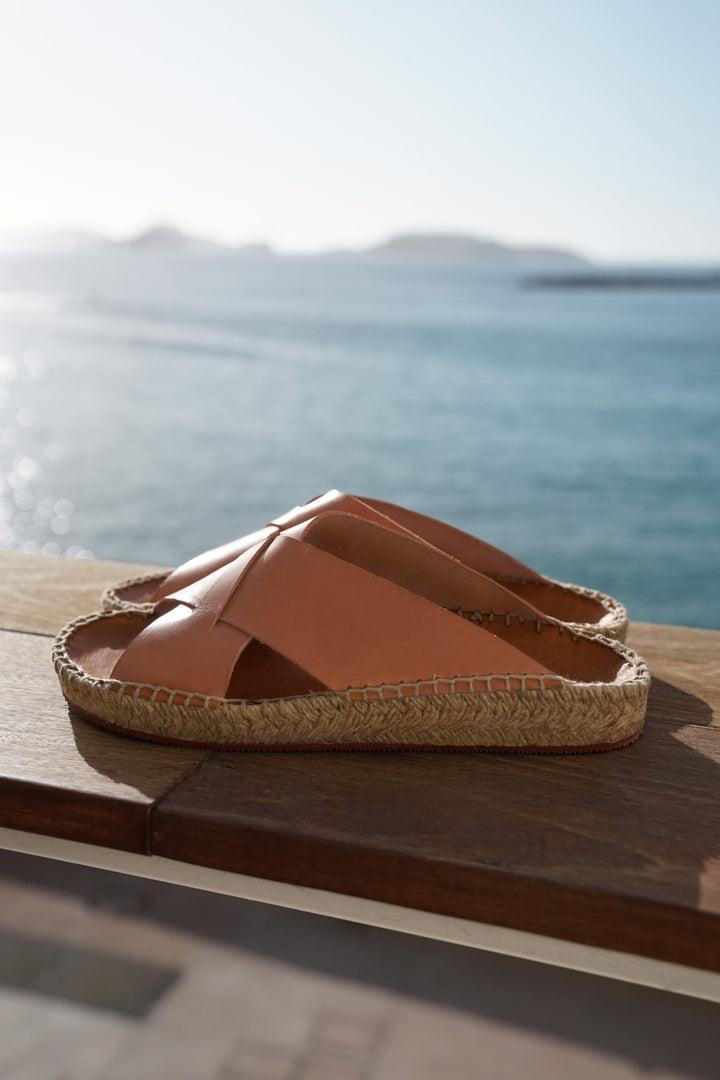 destino cognac espadrilles by BALZAC PARIS