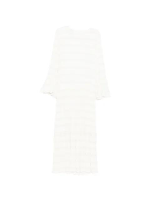 Angel ruffled dress by BAMBAH