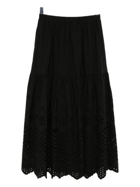 Eyelet maxi skirt by BAMBAH