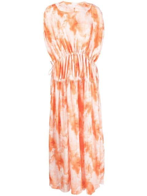 V neck kaftan by BAMBAH