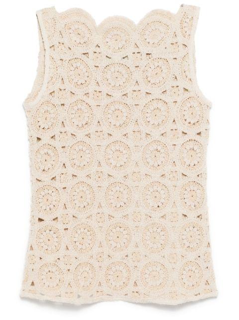 crochet tank top by BAMBAH