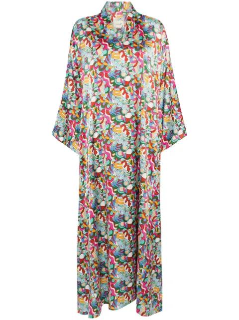 kaleidoscopic kaftan by BAMBAH