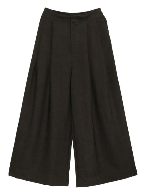 pleated pants by BAMBAH