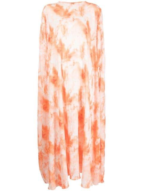 round neck kaftan by BAMBAH