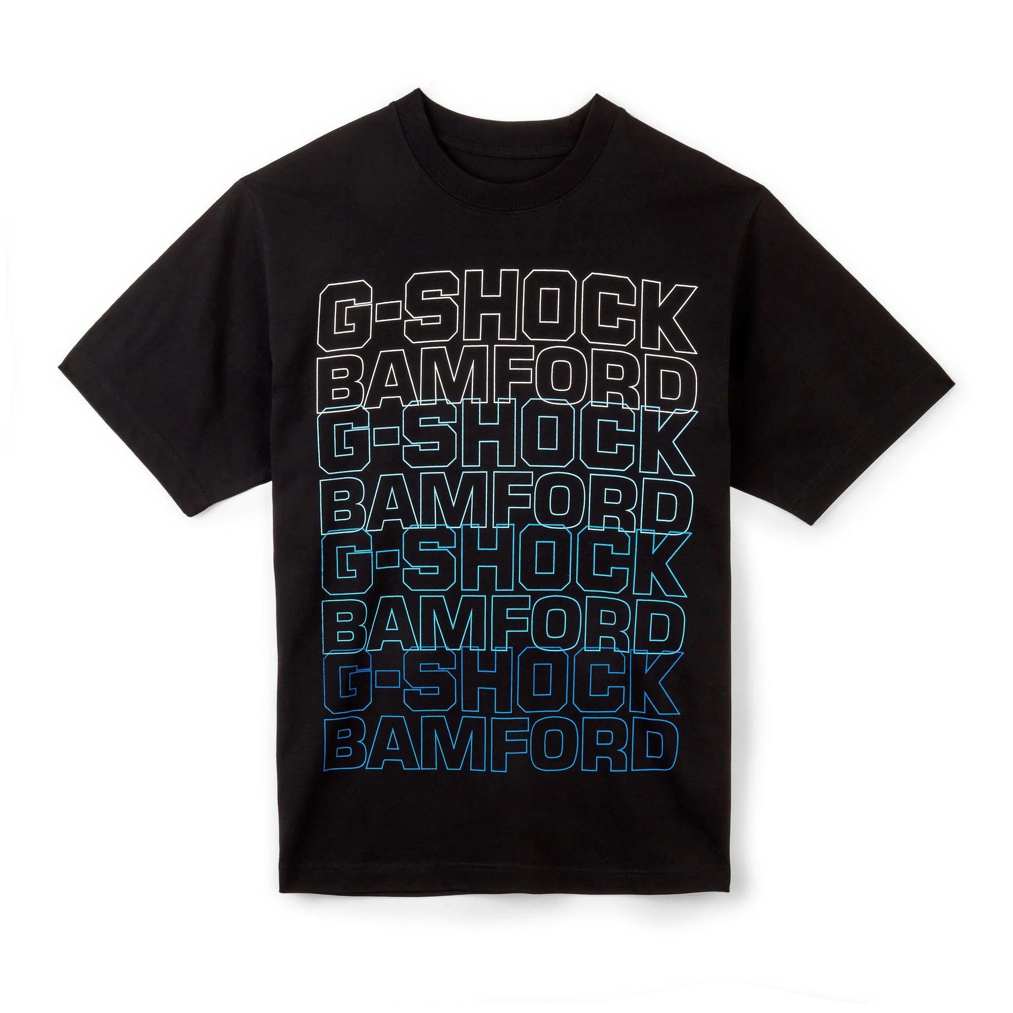 BAMFORD - Casio G-Shock T-Shirt - (Black) by BAMFORD