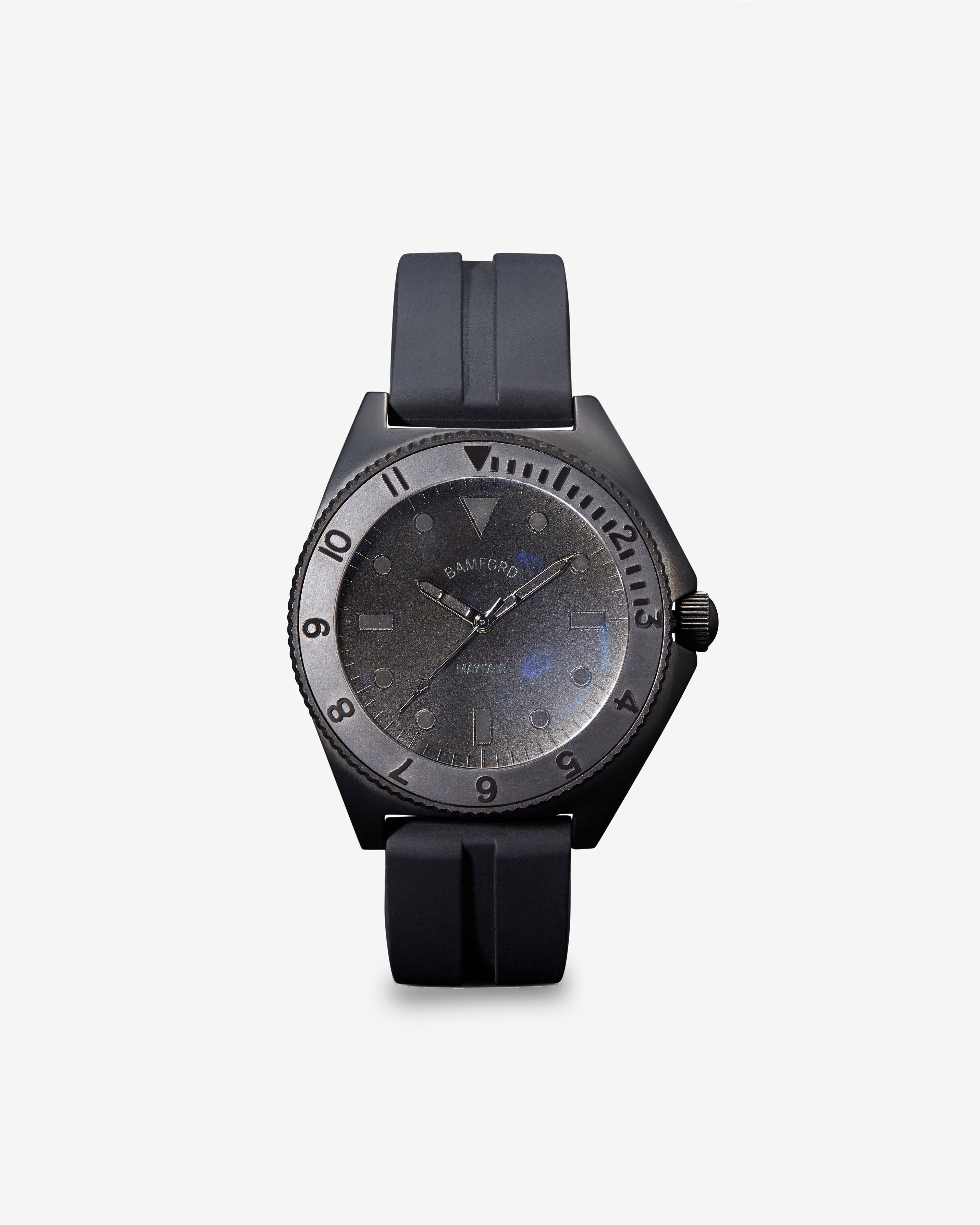 Bamford Watches - Women's Black Mayfair Watch - (Black) by BAMFORD WATCHES