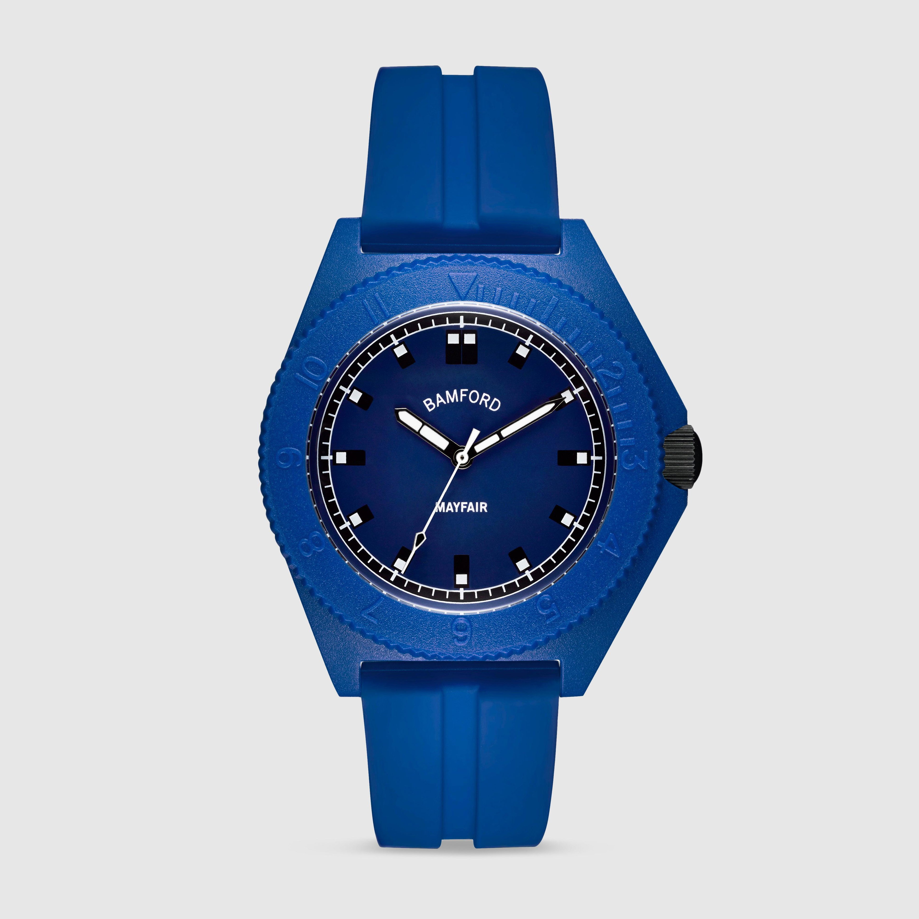 Bamford Watches - Women’s Blue Mayfair Sport Watch - (Blue) by BAMFORD WATCHES