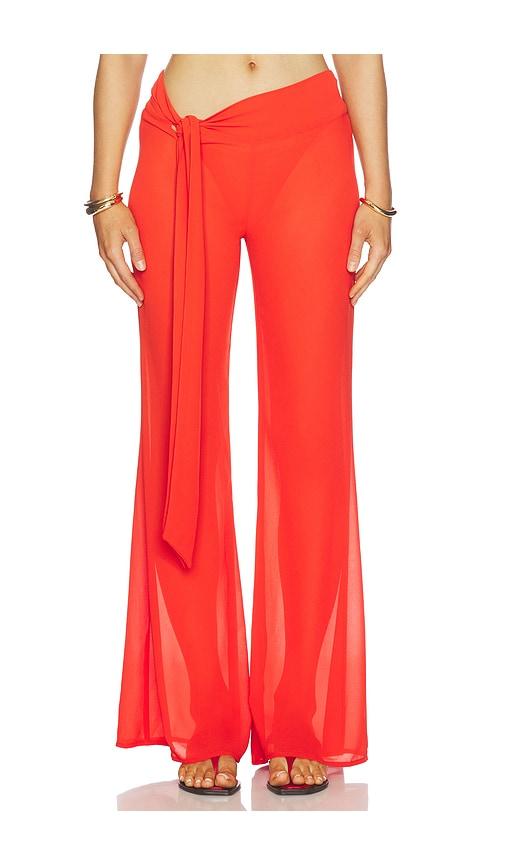 Bananhot Bowie Pants in Red by BANANHOT