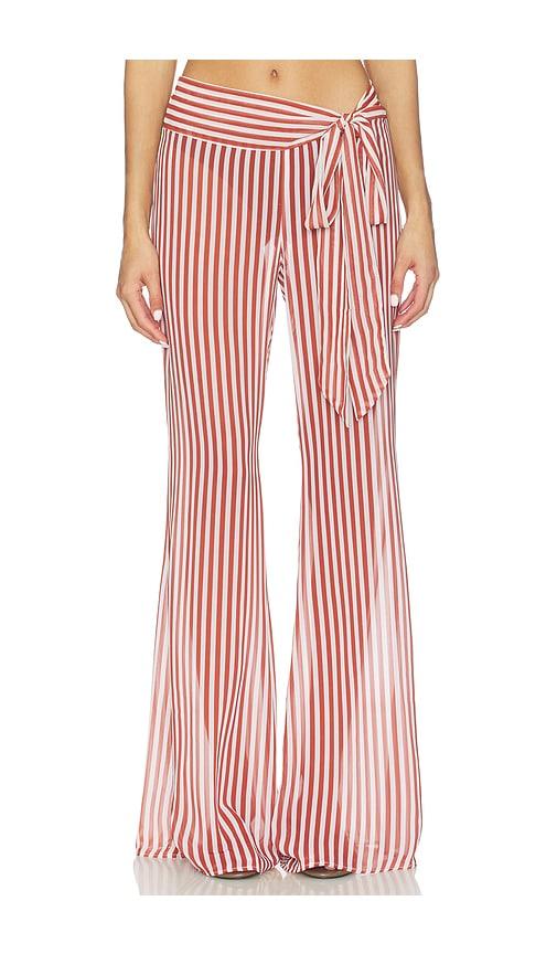 Bananhot Bowie Wide Leg Pants in Cream by BANANHOT