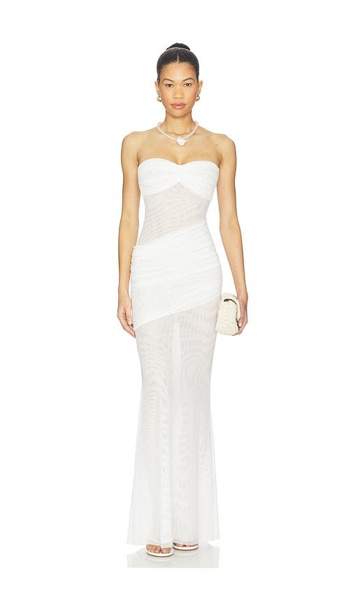 Bananhot Erica Dress in White by BANANHOT