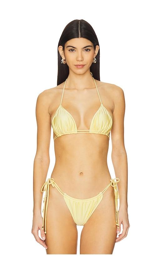 Bananhot Kyma Bikini Top in Yellow by BANANHOT