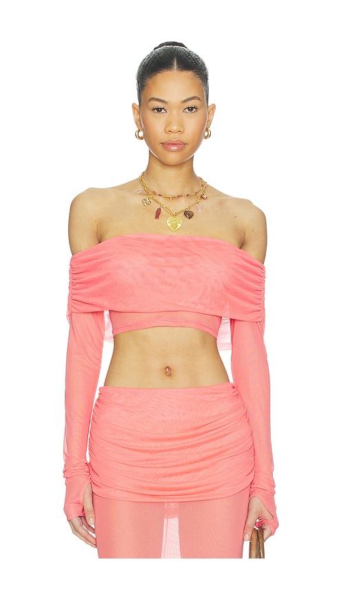Bananhot Lena Shirt in Coral by BANANHOT