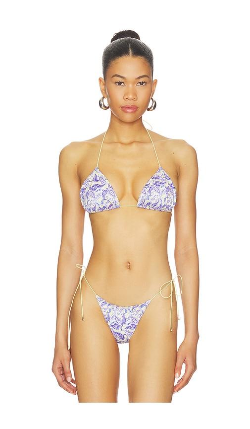 Bananhot Liv Top in Yellow,Purple by BANANHOT