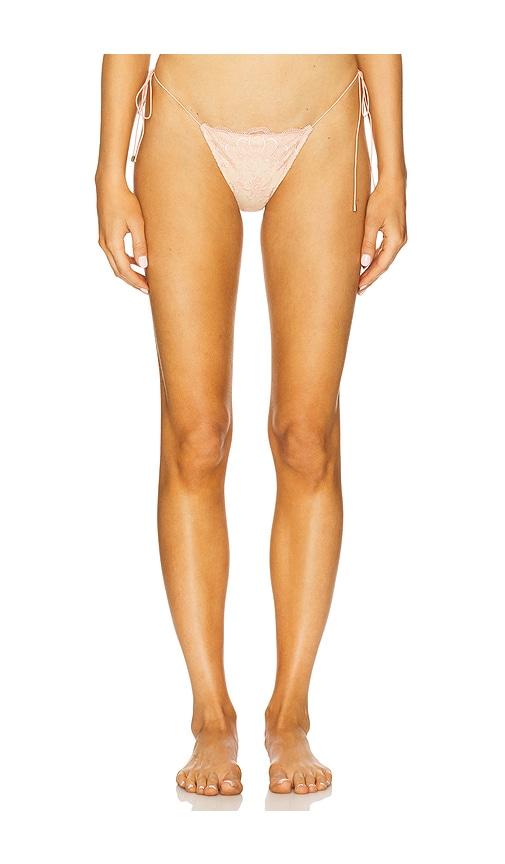 Bananhot Nina Bikini Bottom in Peach by BANANHOT