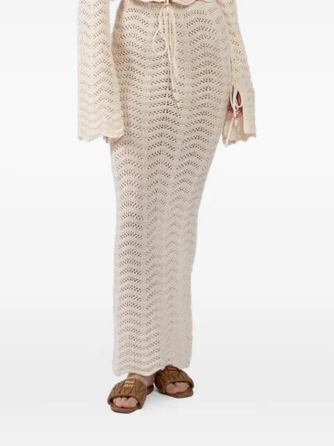 Miana knitted skirt by BANANHOT