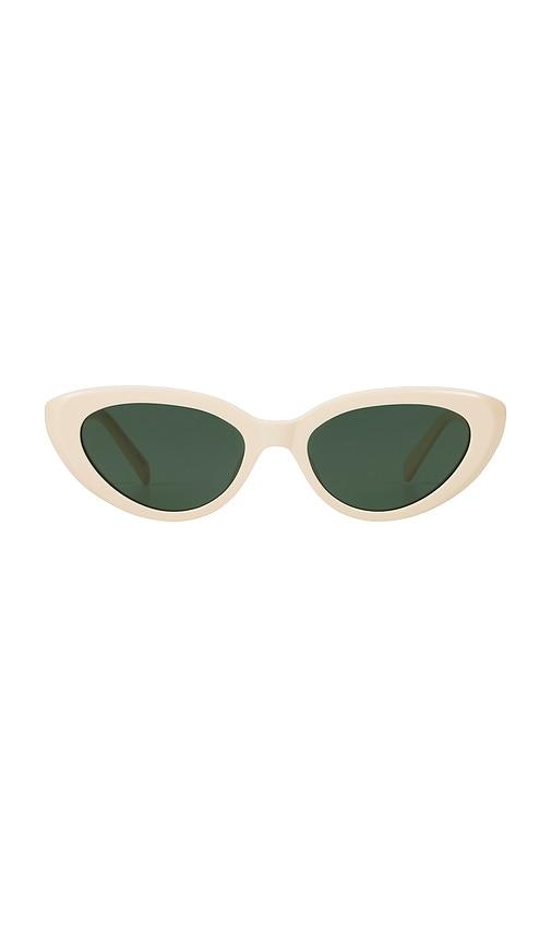 Banbe Sweeney Sunglasses in Ivory by BANBE