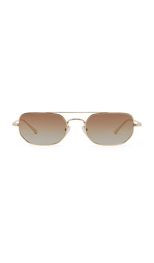 Banbe The Cameron Sunglasses in Metallic Gold by BANBE