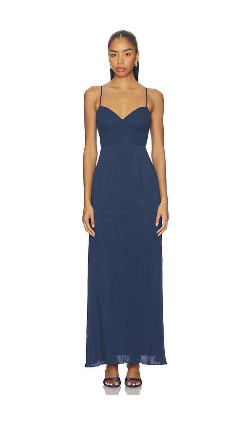 Baobab Aluna Maxi Dress in Blue by BAOBAB