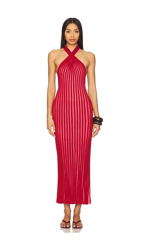 Baobab Bass Maxi Dress in Red by BAOBAB Baobab Bass Maxi Dress in Red by BAOBAB