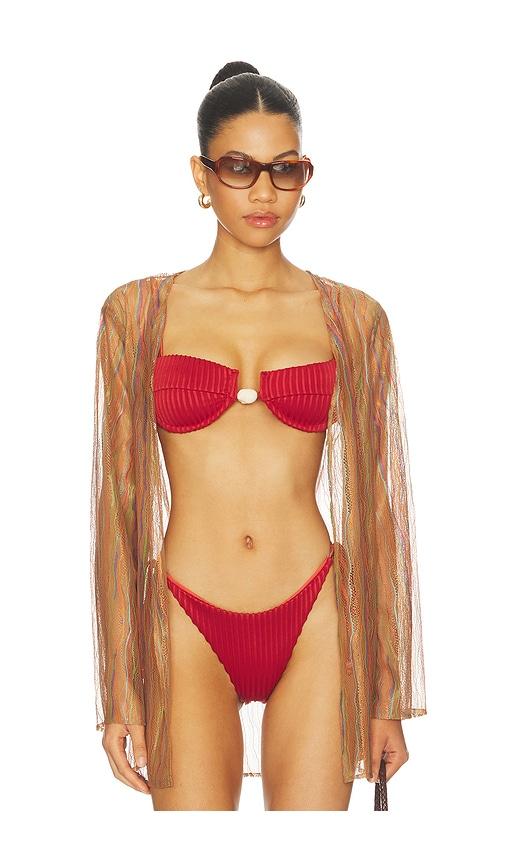 Baobab Gola Top in Brown by BAOBAB