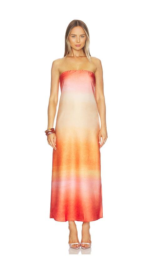 Baobab Lola Maxi Dress in Orange by BAOBAB