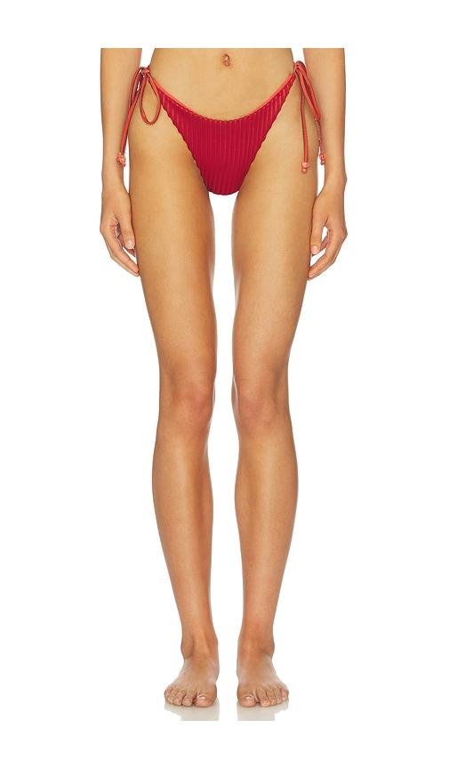 Baobab Roma Bikini Bottom in Brick by BAOBAB