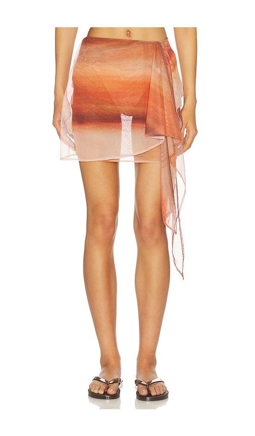 Baobab Sonya Mini Pareo in Burnt Orange by BAOBAB