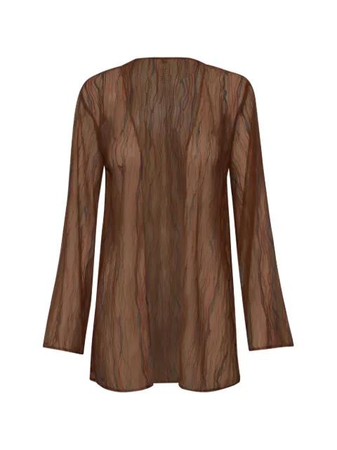 Gola sheer shirt by BAOBAB