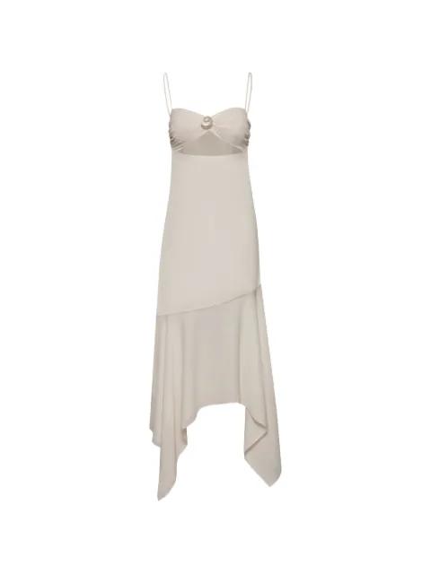 Josefina maxi shell-motif cutout-design dress by BAOBAB