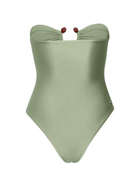 Tika ring-detail cutout swimsuit by BAOBAB