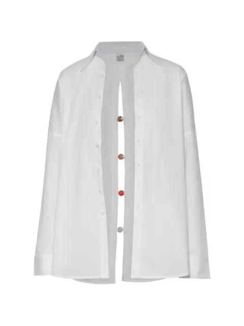 Wayra resin-stones back-slit shirt by BAOBAB