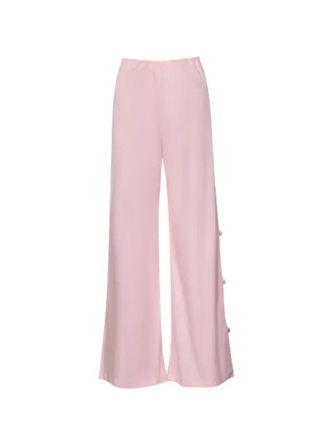 Wayra resin-stones embellished-slit trousers by BAOBAB