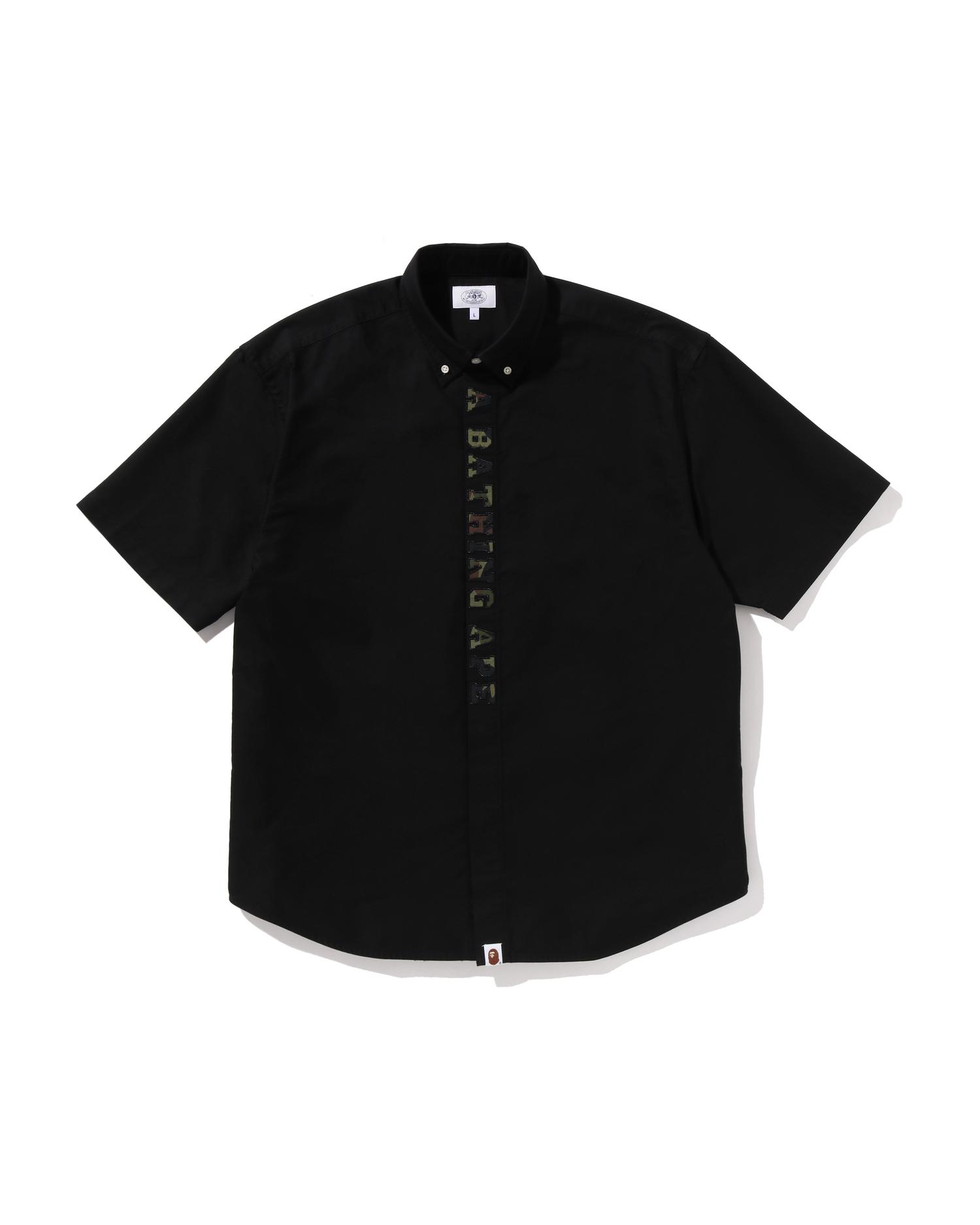 1st Camo Applique Oxford Ss Shirt by BAPE