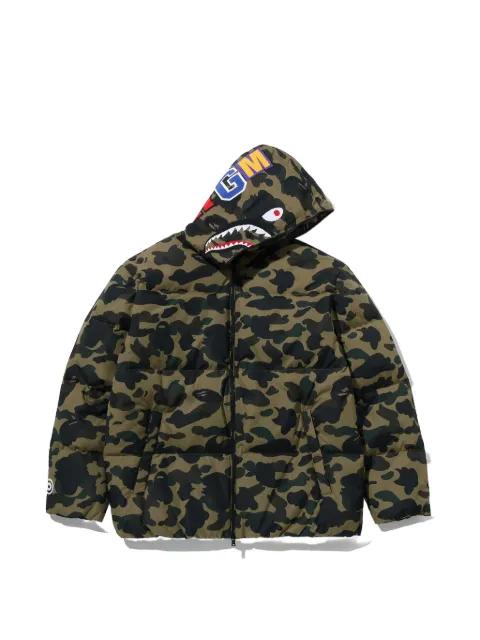 1st Camo Shark  camouflage-print jacket by BAPE